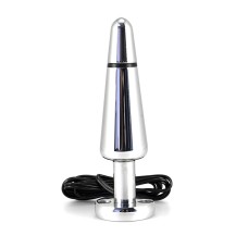 Rimba Electro Sex Buttplug, bi-polair  (140 mm)