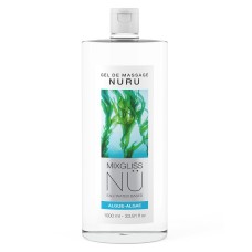 Mixgliss - NU Algue - 2-in-1 Massagegel en Glijmiddel op Waterbasis - 1000 ml