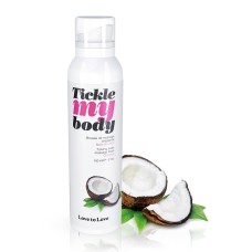 Love to Love - Tickle My Body - Massage Schuim - Kokosnoot - 150 ml