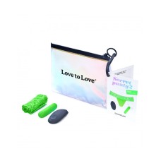 Love to Love - Secret Panty 2 - Panty Vibrator met Afstandsbediening - Groen