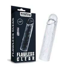 LoveToy - Flawless Clear Penis Sleeve + 2.5 cm