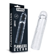 LoveToy - Flawless Clear Penis Sleeve + 5 cm