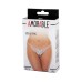 Amorable by Rimba - Open Vlinder String - One Size - Wit