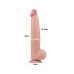 LoveToy - Sliding Skin Dildo 34 cm - Nude