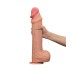 LoveToy - Sliding Skin Dildo 36 cm - Nude