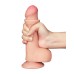 LoveToy - Aftrekbare dildo 18.3 cm (Ø 3.5 cm) - Nude