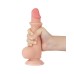 LoveToy - Aftrekbare dildo 19.5 cm (Ø 3.6 cm) - Nude