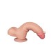 LoveToy - Aftrekbare dildo 22 cm (Ø 4.3 cm) - Nude
