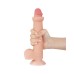 LoveToy - Aftrekbare dildo 22 cm (Ø 3.7 cm) - Nude