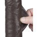 LoveToy - Aftrekbare dildo 24 cm (Ø 4,3 cm) - Zwart