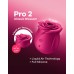 Satisfyer - Pro 2 Classic Blossom - Luchtdruk Vibrator - Rood