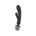 Satisfyer - Triple Lover - 2-in-1 Wand and Rabbit Vibrator - Grey