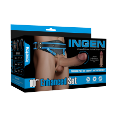 LoveToy - Ingen 25,5cm - Enchanced Set L/XL/2XL - Nude