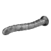 LoveToy - 14,5"King Sized Vibrating Vibrax Slider - Zilver
