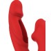 IY - Mouty - Biting & Flipping Rabbit Vibrator met App - Rood