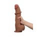 LoveToy - Sliding Skin Dildo 31 cm - Bruin LoveToy - Sliding Skin Dildo 31 cm - Bruin