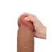 LoveToy - Sliding Skin Dildo 36 cm - Bruin LoveToy - Sliding Skin Dildo 36 cm - Bruin