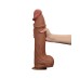 LoveToy - Sliding Skin Dildo 36 cm - Bruin LoveToy - Sliding Skin Dildo 36 cm - Bruin