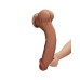 LoveToy - Sliding Skin Dildo 36 cm - Bruin LoveToy - Sliding Skin Dildo 36 cm - Bruin