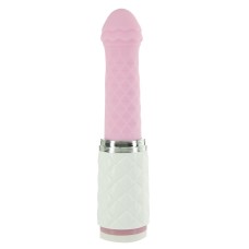 Pillow Talk - Feisty - Thrusting Vibrator - Roze