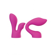 PalmPower - PalmSensual - 2 Opzetstukken voor Wandvibrator - Roze
